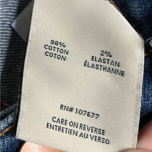 Alice & Olivia Floral Embroidered Jeans High Rise Girlfriend Slim 28 - Picture 10 of 13